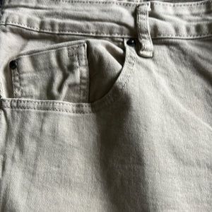Men’s tan jeans